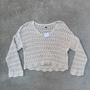 NWT American Eagle Tan‎ Knit Sweater